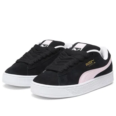 Puma (wmns)  Suede Xl ' Black Whisp Of Pink' In Multi
