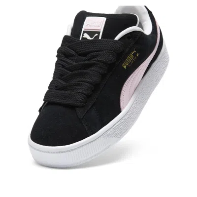 Puma (wmns)  Suede Xl ' Black Whisp Of Pink' In Multi