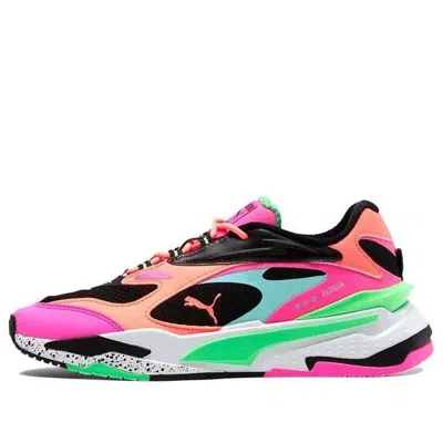 Puma Rs-fast "black/pink" Sneakers In Multi