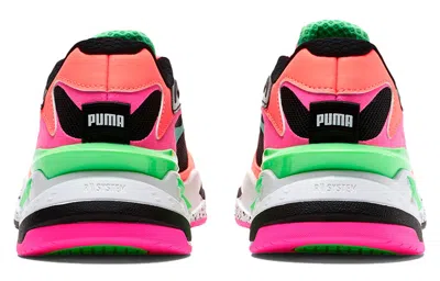 Puma Rs-fast "black/pink" Sneakers In Multi