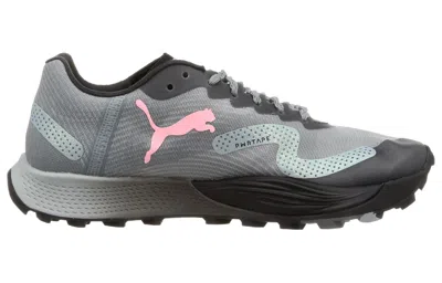 Puma (wmns)  Fast-trac Apex Nitro Trail Running Shoes 'grey Black' In Green