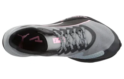 Puma (wmns)  Fast-trac Apex Nitro Trail Running Shoes 'grey Black' In Green