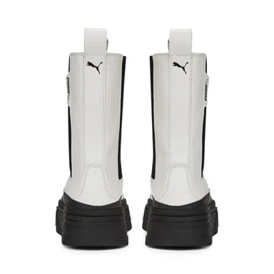Puma (wmns)  Mayze Stack Chelsea Boots 'vaporous Grey Black' In White