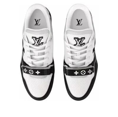 Pre-owned Louis Vuitton Lv Trainer 'white Black' In Multi
