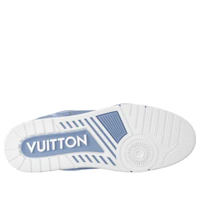 Pre-owned Louis Vuitton Lv Trainer 'blue White' In Multi