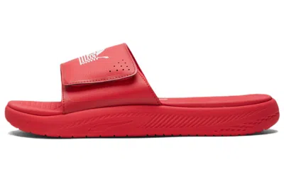 Puma Nipsey Hussle X Softride Slide 'the Marathon Continues - High Risk Red'