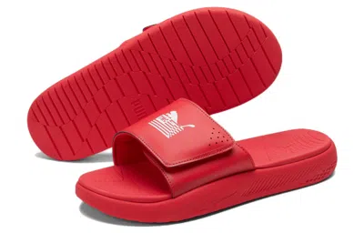 Puma Nipsey Hussle X Softride Slide 'the Marathon Continues - High Risk Red'