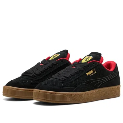 Puma Ferrari Suede Xl Mtsp Unisex Shoes In Black