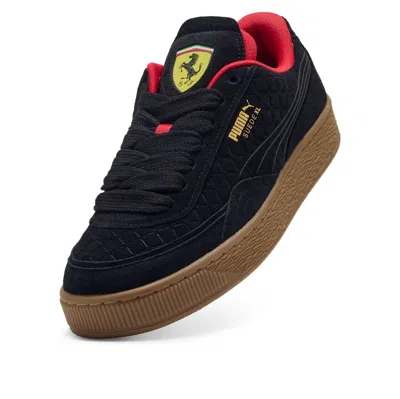 Puma Ferrari Suede Xl Mtsp Unisex Shoes In Black