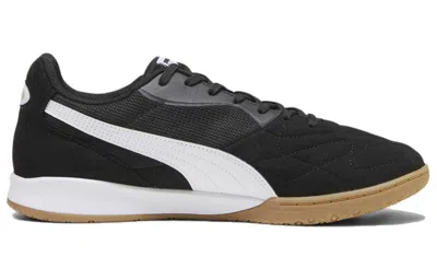 Puma King Top It 'black White Gum'