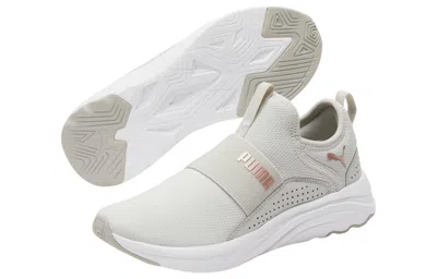 Puma (wmns)  Softride Sophia Slip-on 'grey Rose Gold' In Neutral