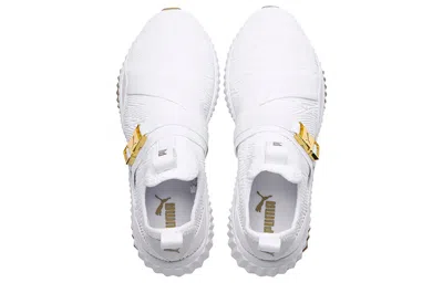 Puma (wmns)  Defy Varsity Mid 'white Metallic Gold'