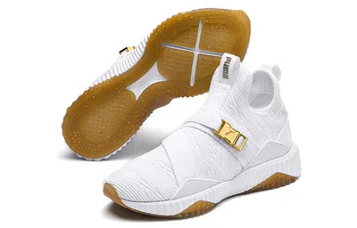 Puma (wmns)  Defy Varsity Mid 'white Metallic Gold'