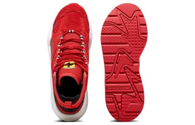 Puma Scuderia Ferrari X Rs X Mid 'rosso Corsa Black' In Red