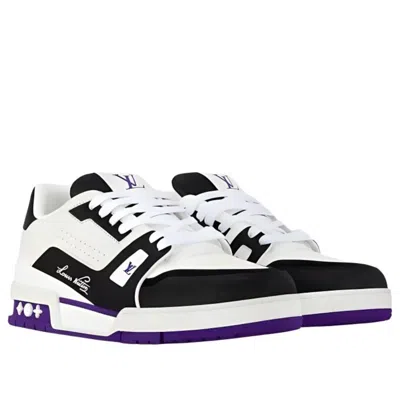Pre-owned Louis Vuitton (wmns)  Lv Trainer 'violet'