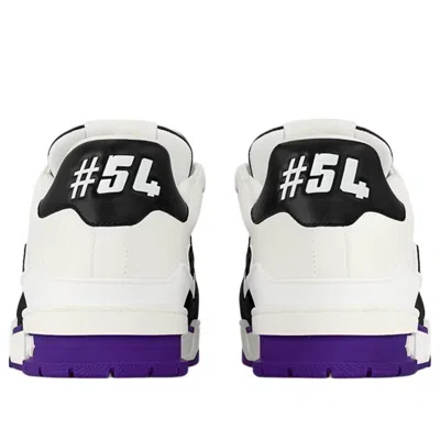 Pre-owned Louis Vuitton (wmns)  Lv Trainer 'violet'