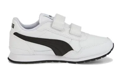 Puma (ps)  St Runner V3 Leather Shoes 'white Black'