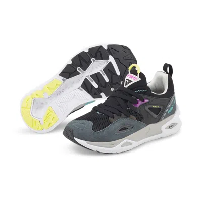 Puma (gs)  Trc Blaze 'black Dark Slate' In Blue