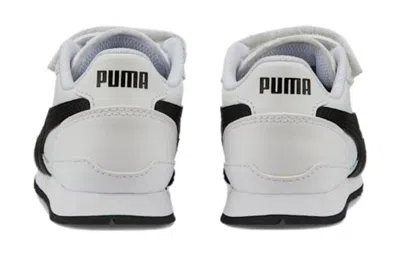 Puma (ps)  St Runner V3 Leather Shoes 'white Black'