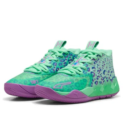 Puma (gs)  Lamelo Ball Mb.01 'alien Safari' In Green