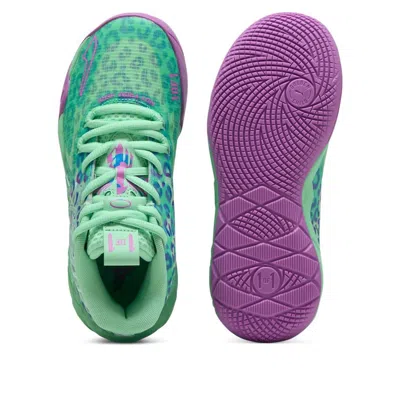 Puma (gs)  Lamelo Ball Mb.01 'alien Safari' In Green