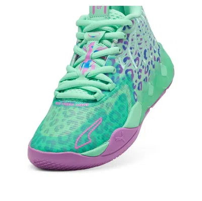 Puma (gs)  Lamelo Ball Mb.01 'alien Safari' In Green