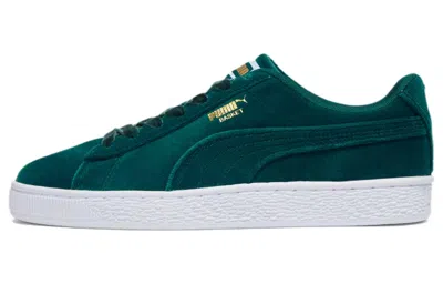 Puma (wmns)  Basket 'classic Velvet - Malachite' In Green