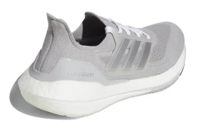 Adidas Originals (wmns) Adidas Ultraboost 21 'grey Silver Metallic' In Gray
