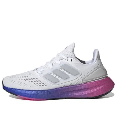 Adidas Originals Pureboost 22 Low-top Mesh Sneakers In White