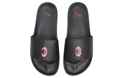 Puma Ac Milan X Leadcat 2.0 Slide 'black Tango Red'