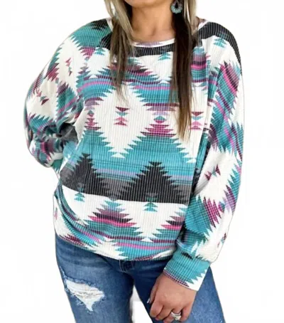 Sterling Kreek Seminole Wind Top In Multi In Multi