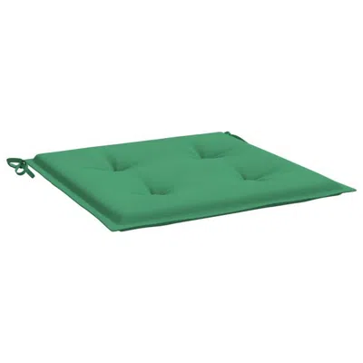 Hivvago Zia 6pc Outdoor Cushions For Patio Chair, Tufted, Green Oxford Fabric In Green