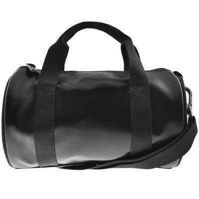 Fred Perry Mini Barrel Bag Black In Black