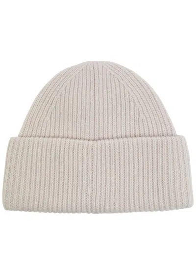 Acne Studios Pana Face Wool-blend Beanie In Neutral