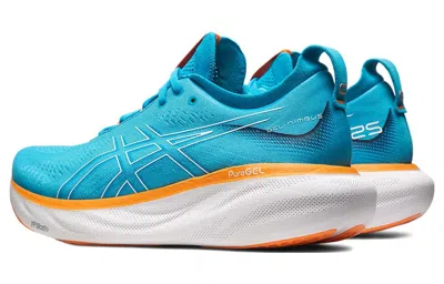 Asics Gel-nimbus 25 4e Wide 'island Blue' In Blue