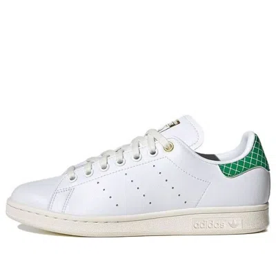 Adidas Originals (wmns) Adidas Stan Smith 'white Green' In Animal Print