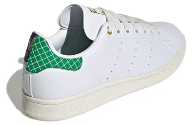 Adidas Originals (wmns) Adidas Stan Smith 'white Green' In Animal Print