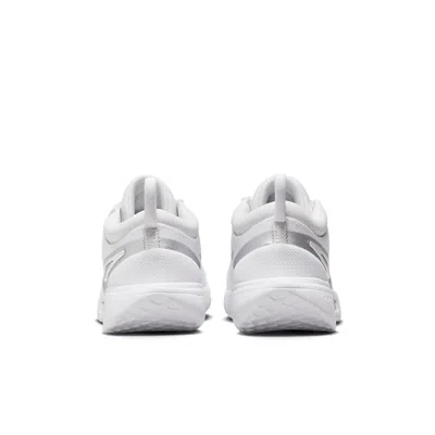 Nike (wmns)  Court Zoom Pro 'white Metallic Silver' In Animal Print