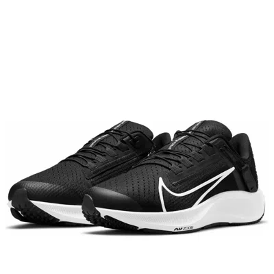 Nike (wmns)  Air Zoom Pegasus 38 Flyease Wide 'black White' In Black