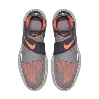 Nike (wmns)  Free Rn Motion Flyknit 2018 'grey Crimson' In Multi