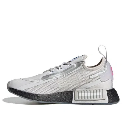 Adidas Originals (gs) Adidas Nasa X Nmd_r1 Spectoo J 'grey Core Black' In Multi