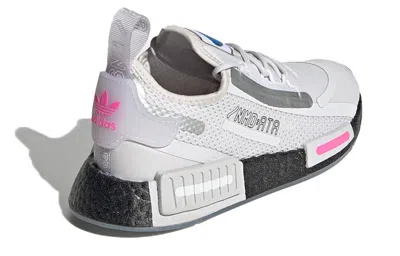 Adidas Originals (gs) Adidas Nasa X Nmd_r1 Spectoo J 'grey Core Black' In Multi