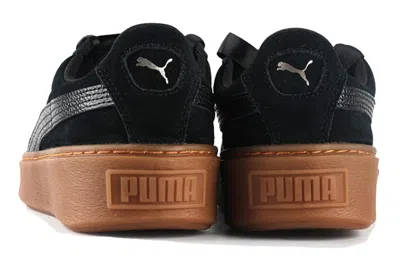 Puma (wmns)  Suede Platform 'bubble - Black' In Multi