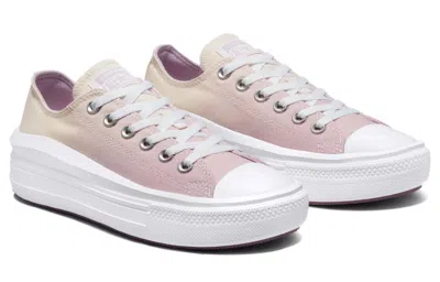 Converse (wmns)  Chuck Taylor All Star Move Low 'ombre - Pale Amethyst' In Pink