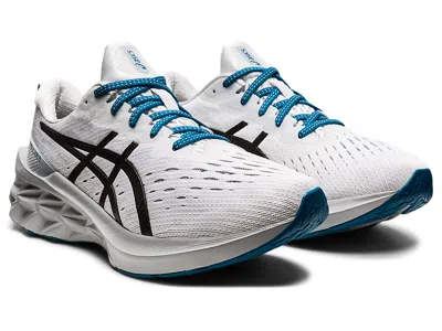 Asics Novablast 2 'white Black' In Multi