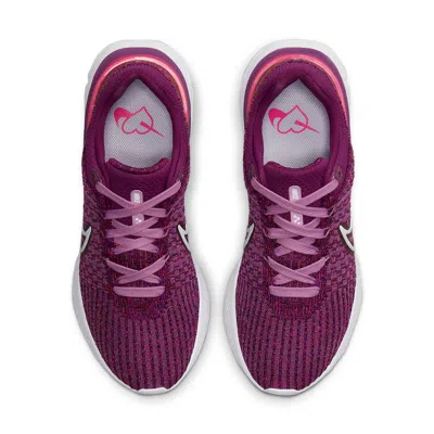 Nike (wmns)  React Infinity Run Flyknit 3 'light Bordeaux' In Multi