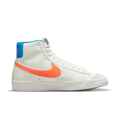 Nike (wmns)  Blazer Mid '77 'sail Total Orange' In Multi