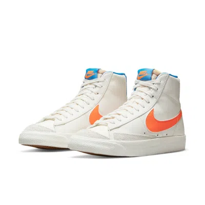 Nike (wmns)  Blazer Mid '77 'sail Total Orange' In Multi