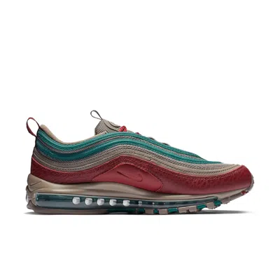 Nike Air Max 97 'light Taupe Geode Teal Team Red' In Multi