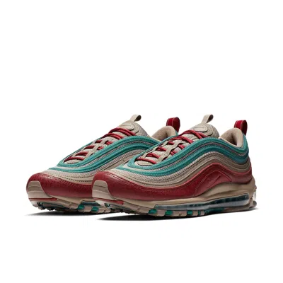 Nike Air Max 97 'light Taupe Geode Teal Team Red' In Multi